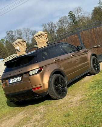 Land Rover Range Rover Evoque cena 99900 przebieg: 146000, rok produkcji 2014 z Lubsko małe 781